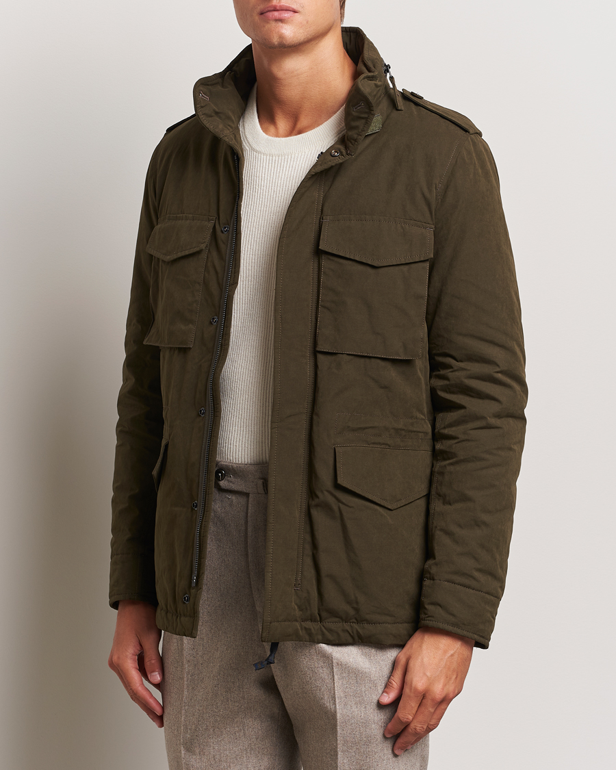 Mies |  | Aspesi | Cotton Field Jacket Military