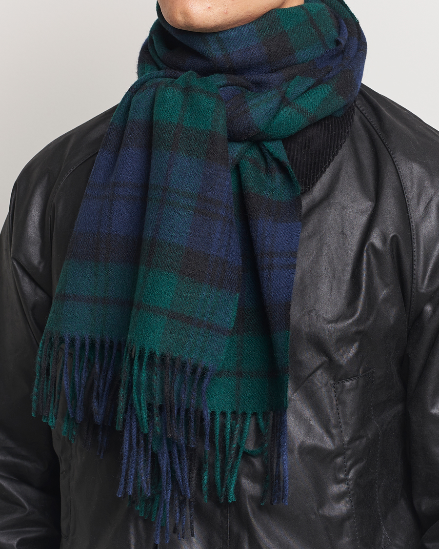 Mies |  | Gloverall | Lambswool Scarf Blackwatch