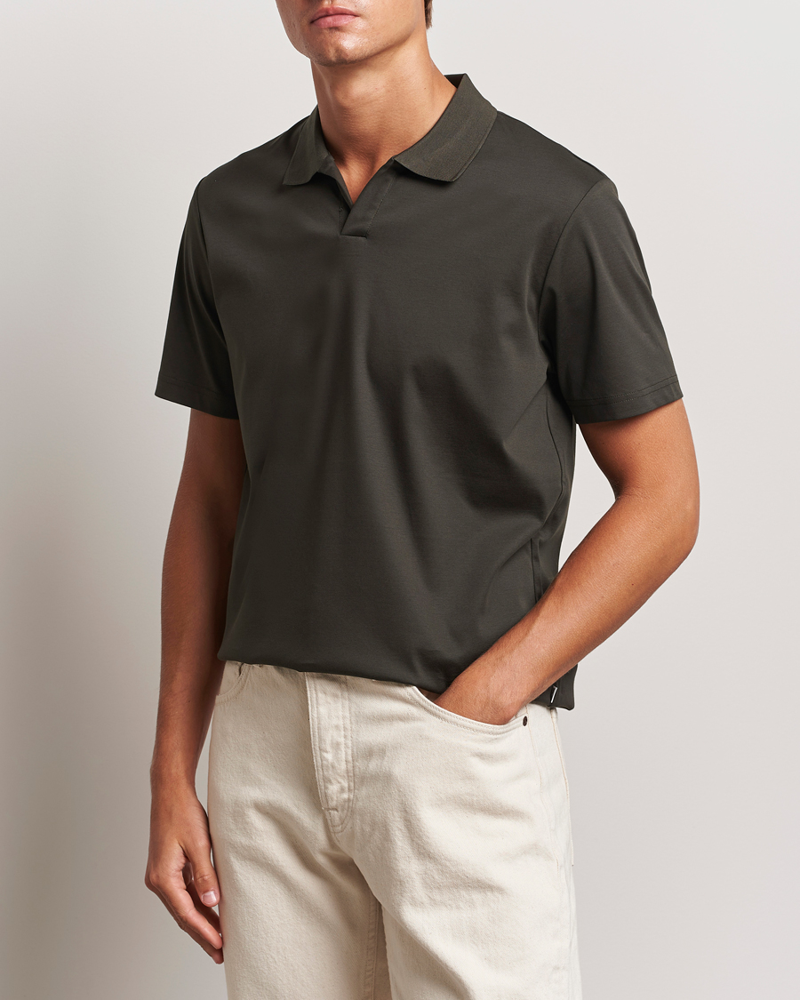 Mies |  | NN07 | Paul Mercerized Polo Dark Army