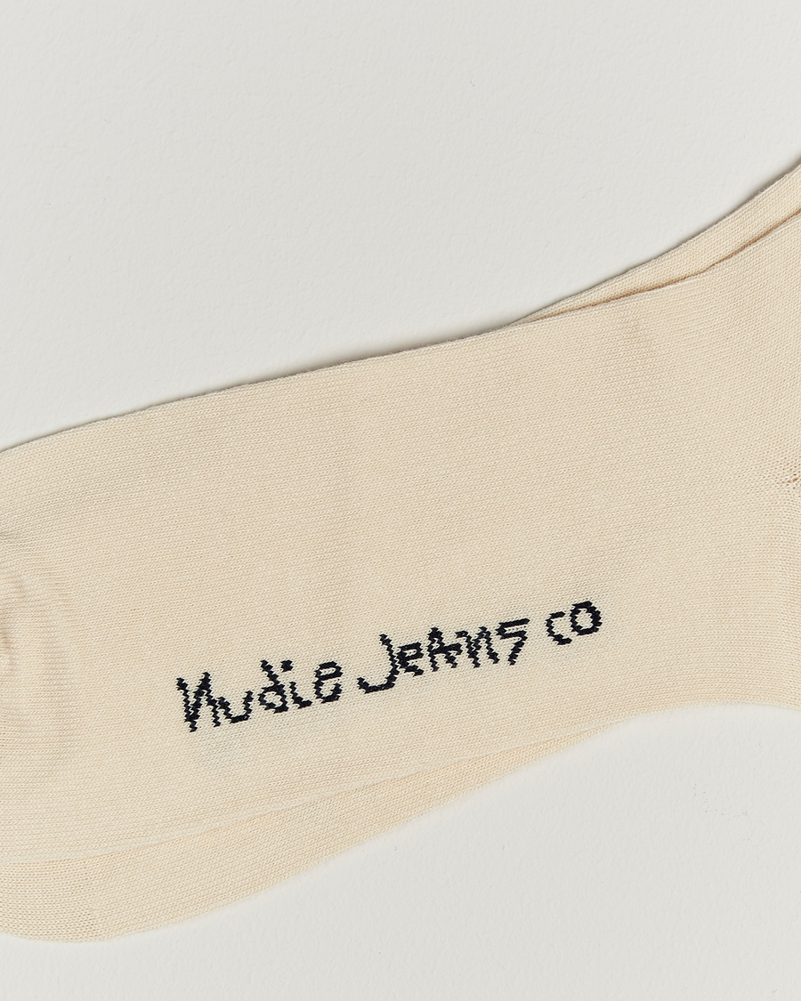 Mies | Sukat | Nudie Jeans | Amundsson Tennis Socks Off White/Navy