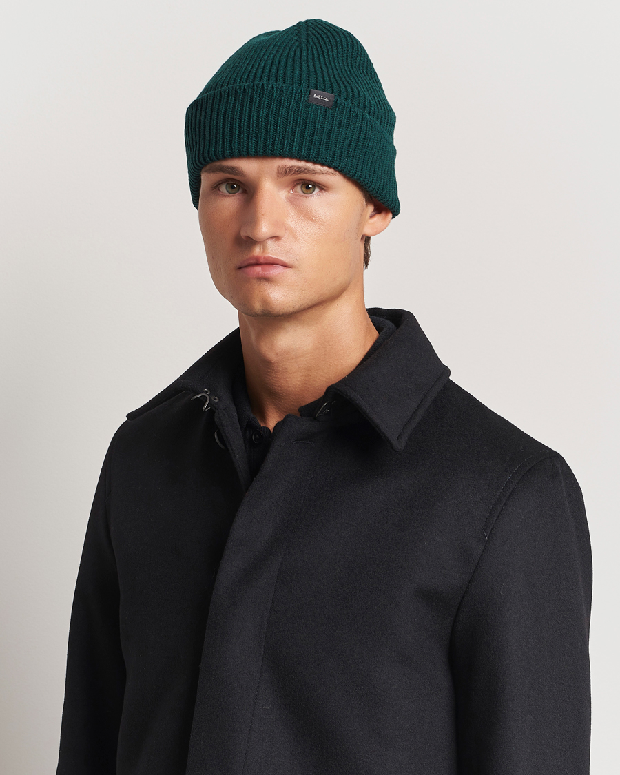 Mies |  | Paul Smith | Cashmere Beanie Green