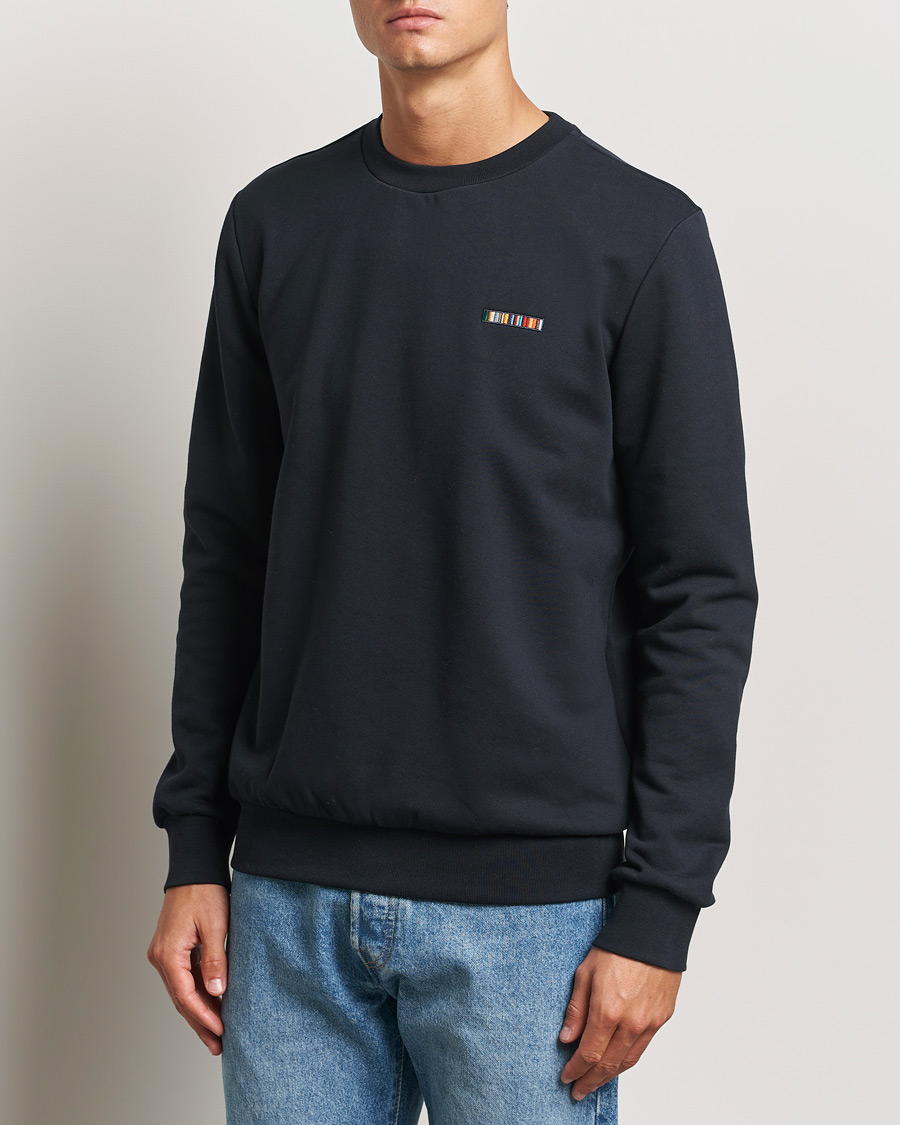 Mies |  | Paul Smith | Embroidery Crew Neck Sweatshirt Navy