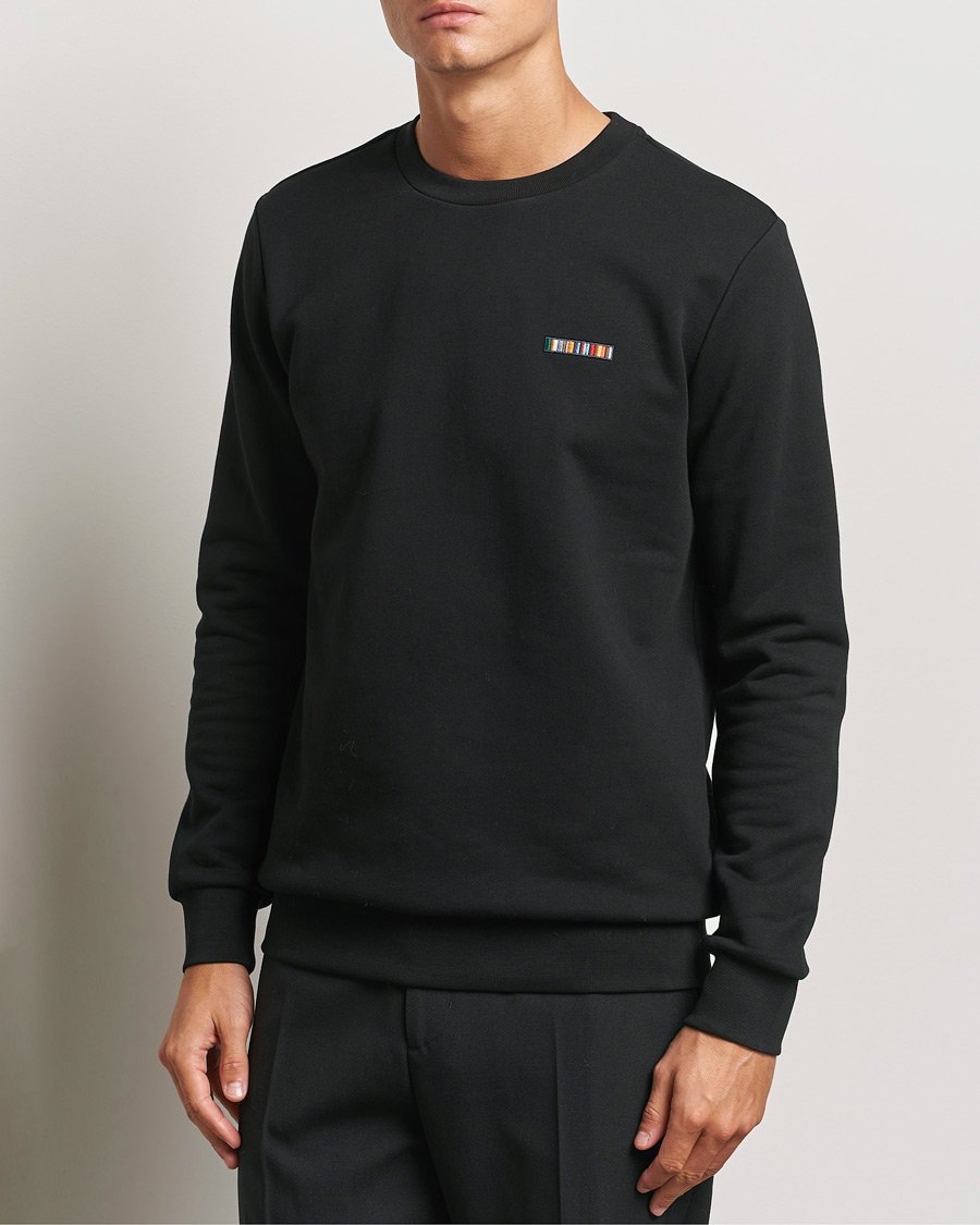 Mies |  | Paul Smith | Embroidery Crew Neck Sweatshirt Black