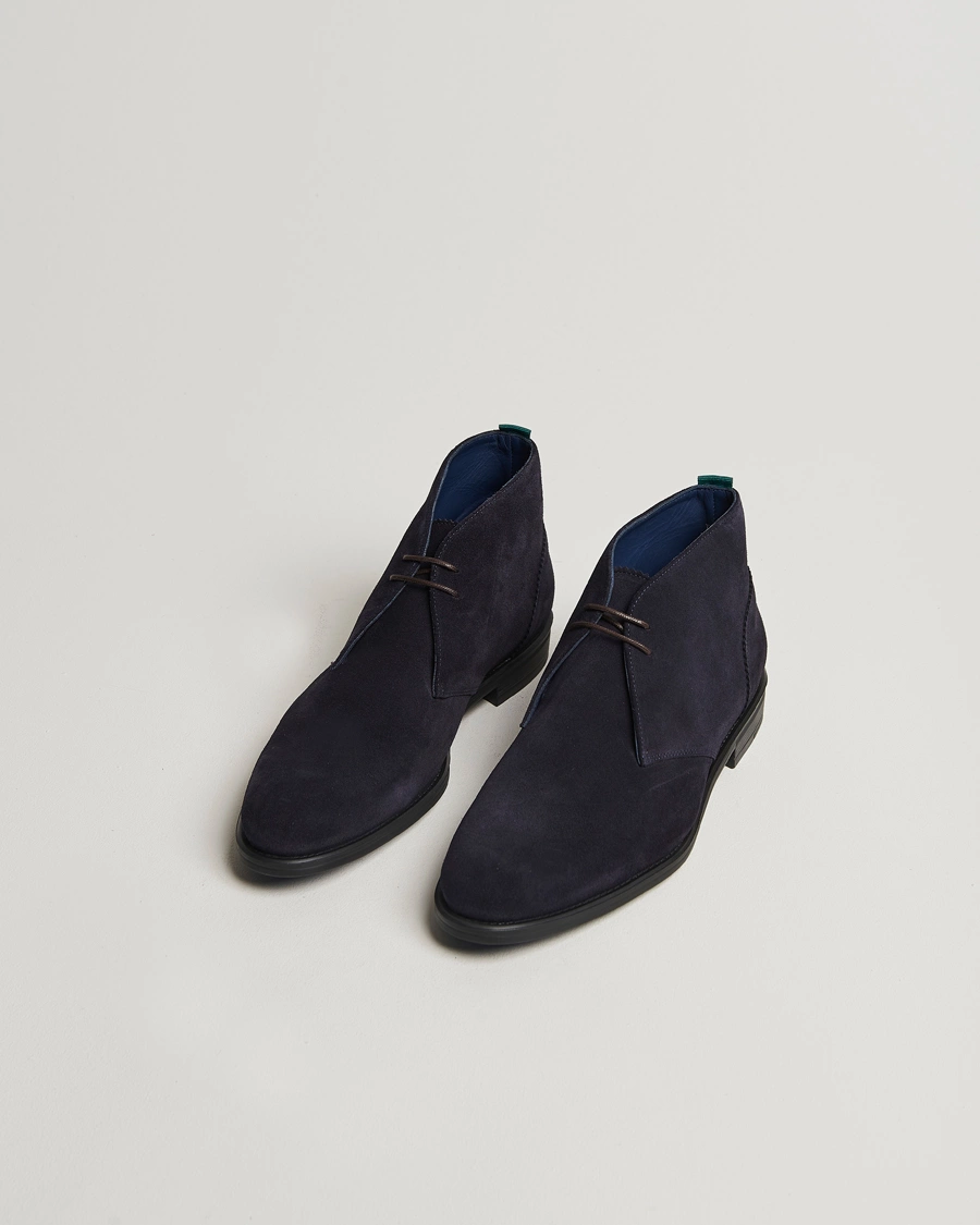 Mies |  | PS Paul Smith | Drummond Suede Chukka Boot Navy