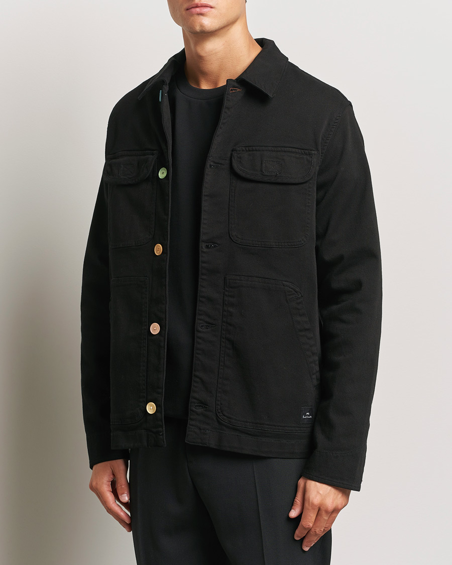 Mies |  | PS Paul Smith | 4 Pocket Overshirt Black