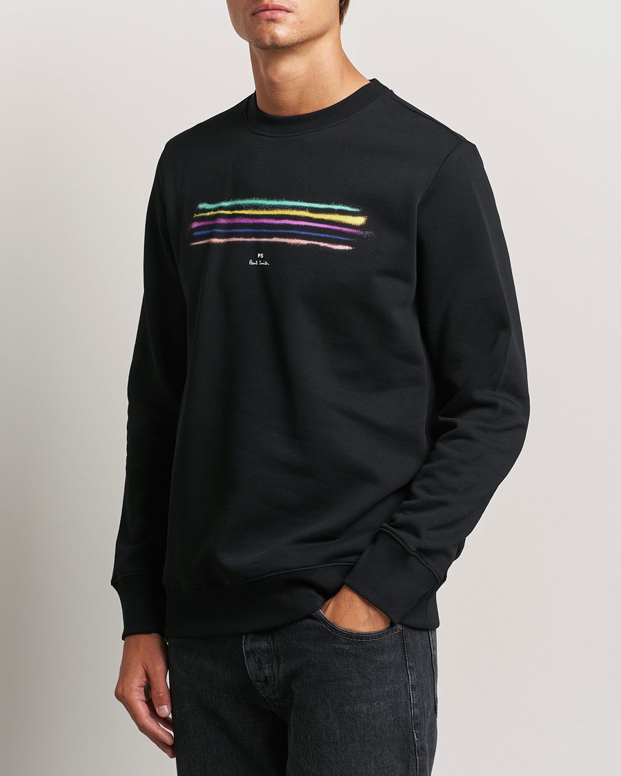 Mies |  | PS Paul Smith | Zebra Crew Neck Sweatshirt Black