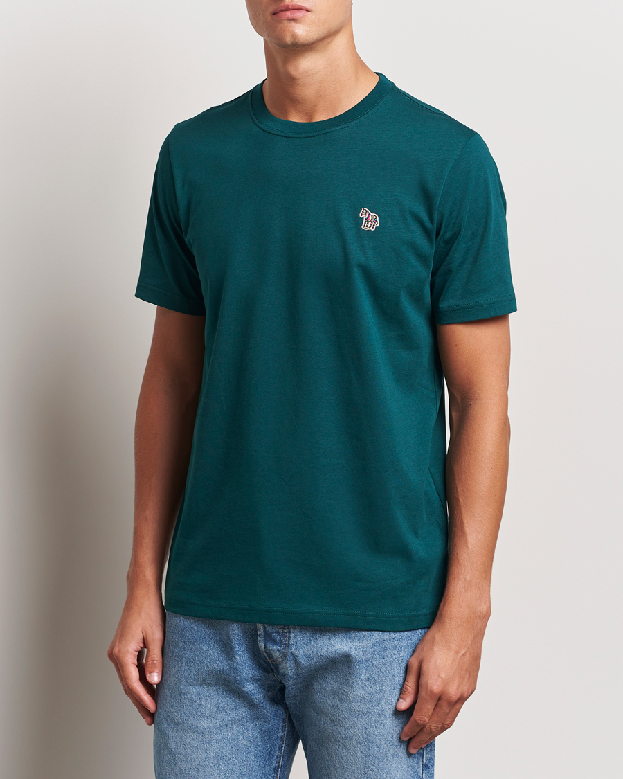 Mies |  | PS Paul Smith | Organic Cotton Zebra T-Shirt Green