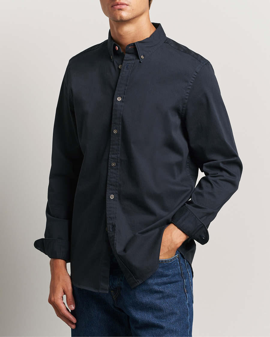 Mies |  | PS Paul Smith | Regular Fit Cotton Shirt Navy