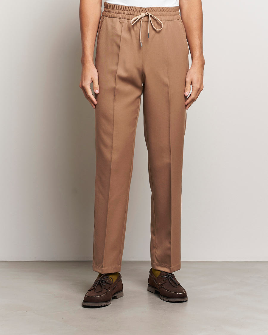 Mies |  | Drôle de Monsieur | Drawstring Trousers Brown