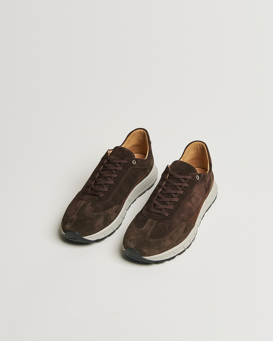 Mies |  | CQP | Renna Suede Runner Dark Brown