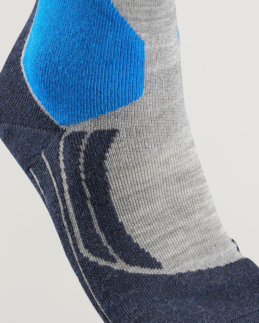 Mies |  | Falke Sport | SK2 Intermediate Wool Knee High Socks Light Grey