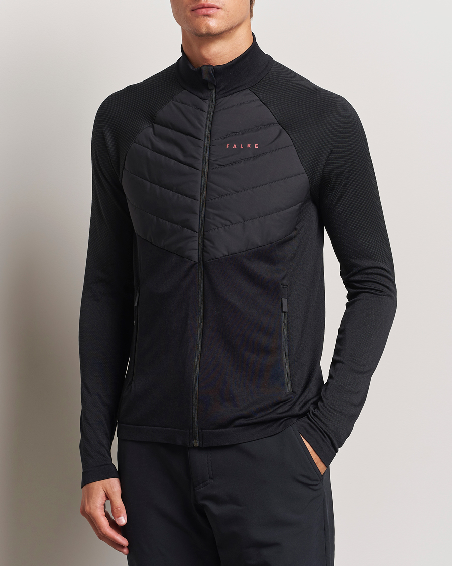 Mies | Full-zip | Falke Sport | Running Jacket Black