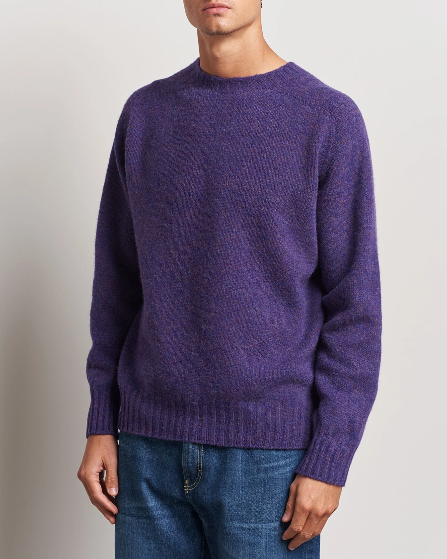 Mies |  | Howlin\' | Brushed Wool Sweater Lavender