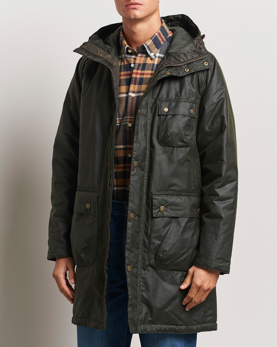 Mies |  | Barbour Lifestyle | Winter Wax Parka Fern