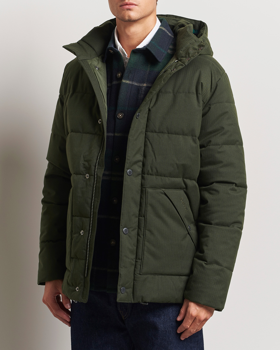 Mies |  | Barbour Lifestyle | Brampton Puffer Jacket Sage