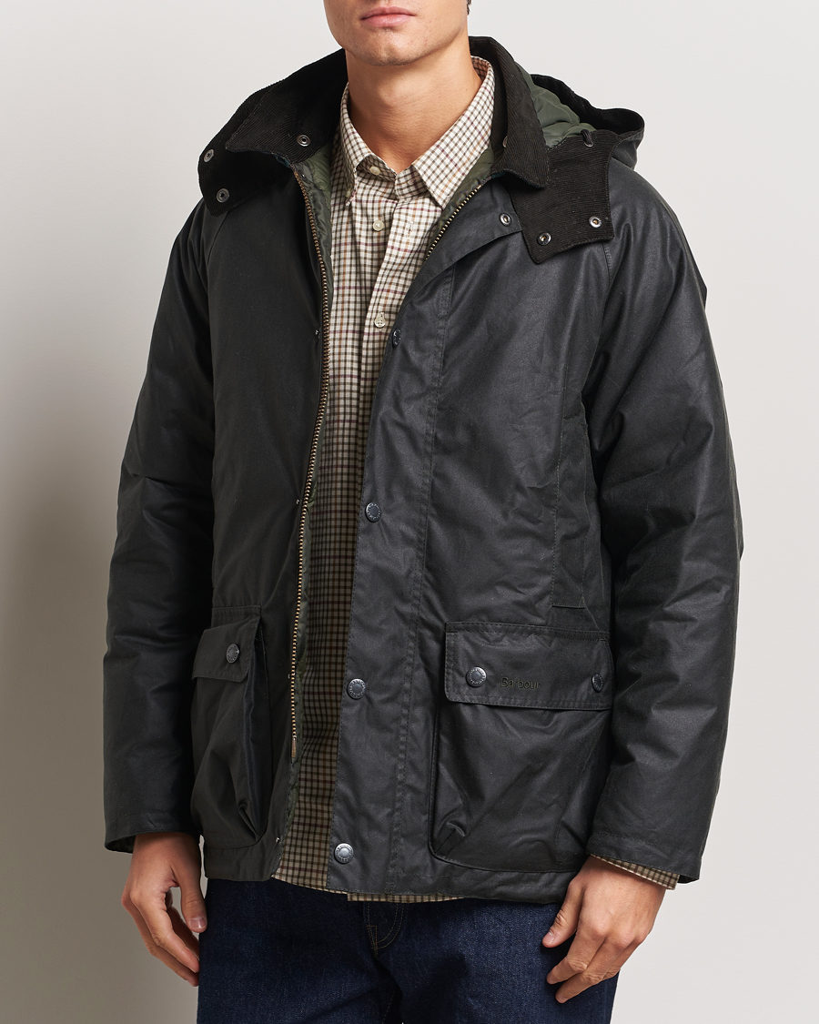 Mies |  | Barbour Lifestyle | Modern Beaufort Padded Wax Jacket Sage