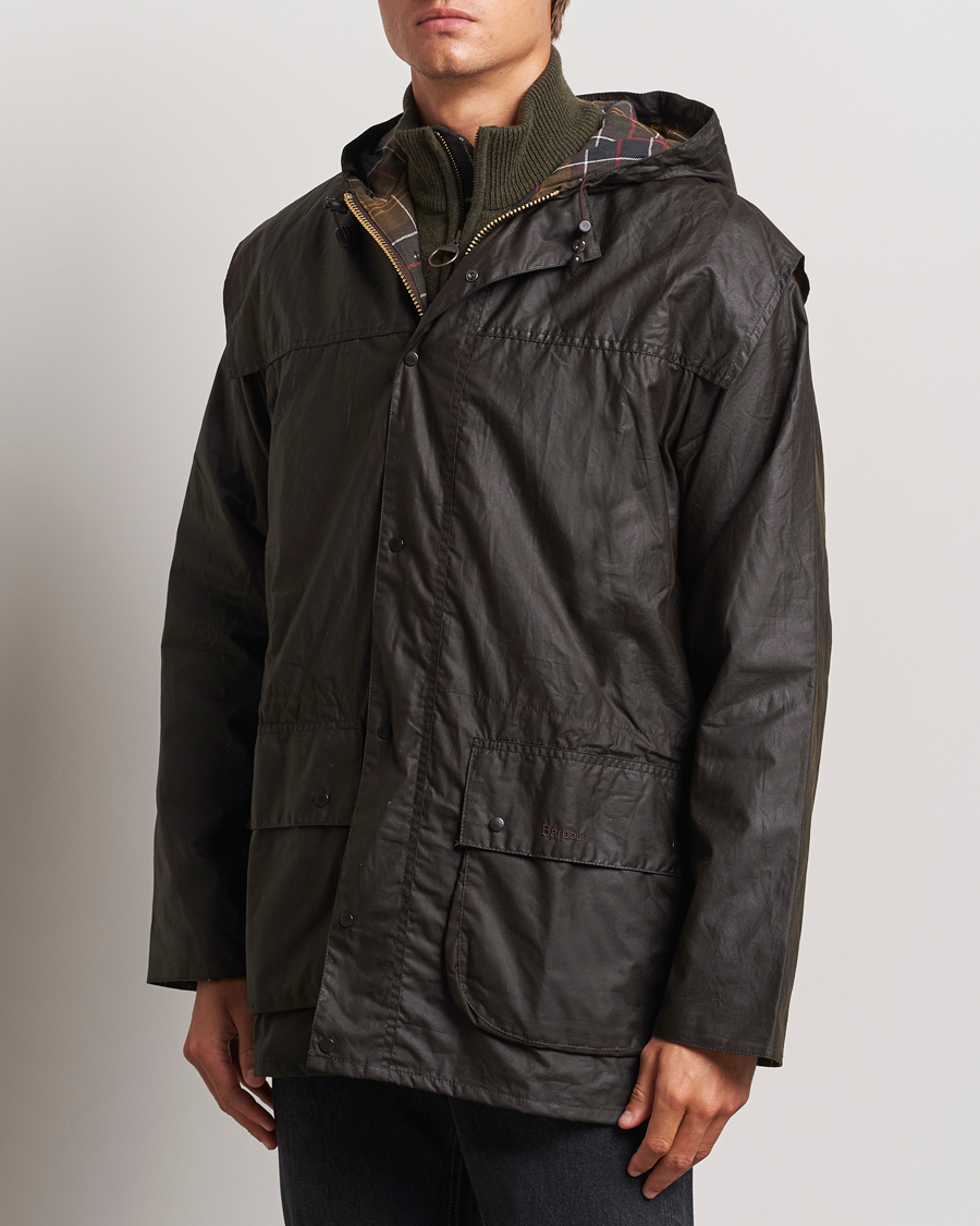 Mies |  | Barbour Lifestyle | Classic Durham Wax Jacket Olive