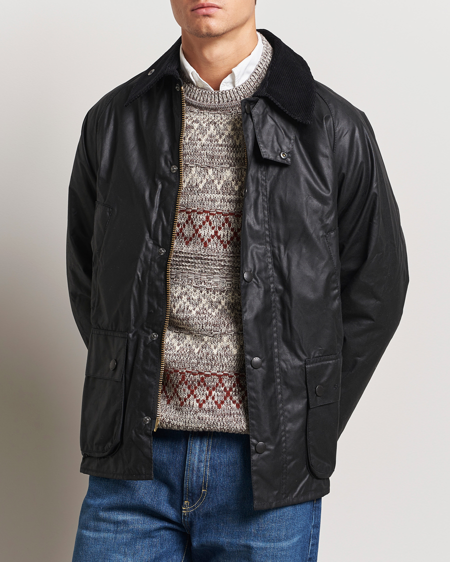 Mies |  | Barbour Lifestyle | Bedale Wax Jacket Black