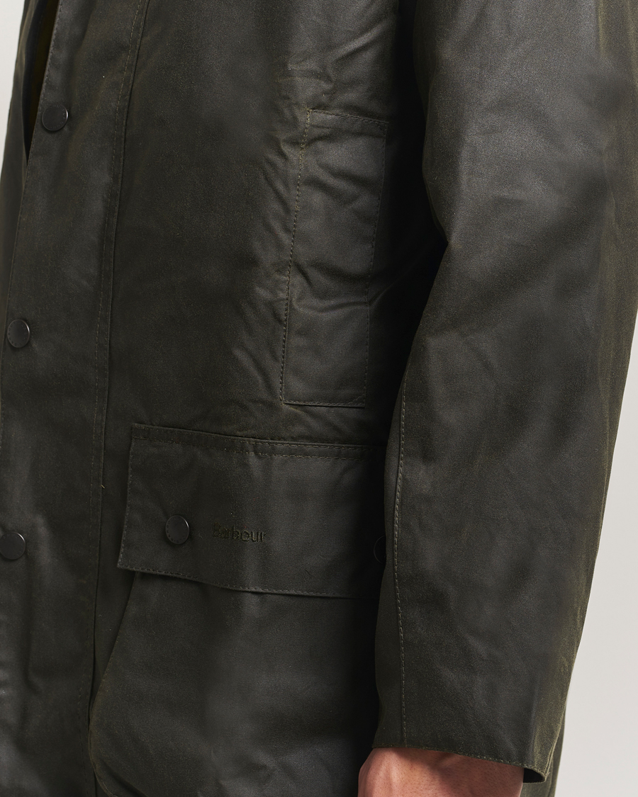 Mies | Takit | Barbour Lifestyle | Border Wax Coat Archive Olive