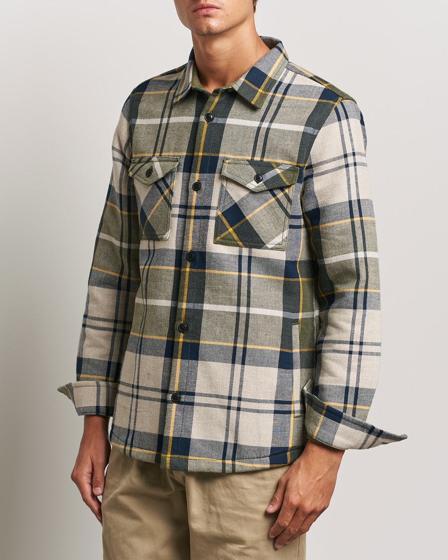 Mies |  | Barbour Lifestyle | Cannish Checked Cotton Overshirt Forest Mist