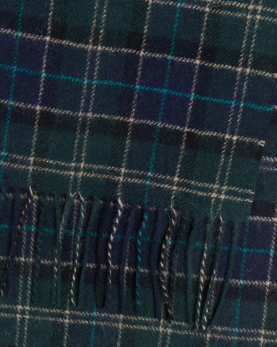 Mies |  | Barbour Lifestyle | Tartan Lambswool Scarf Green Loch