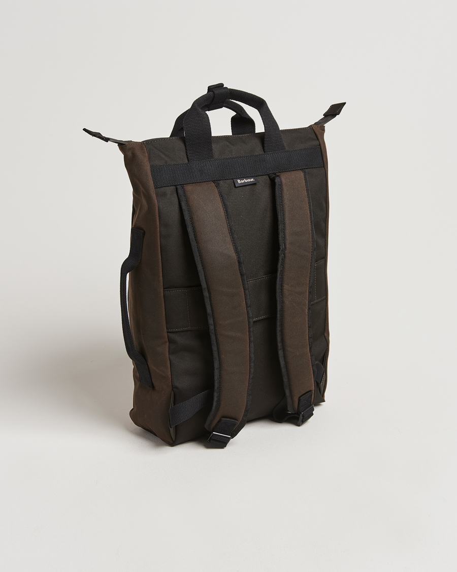 Mies |  | Barbour Lifestyle | Field Wax Backpack Olive/Black