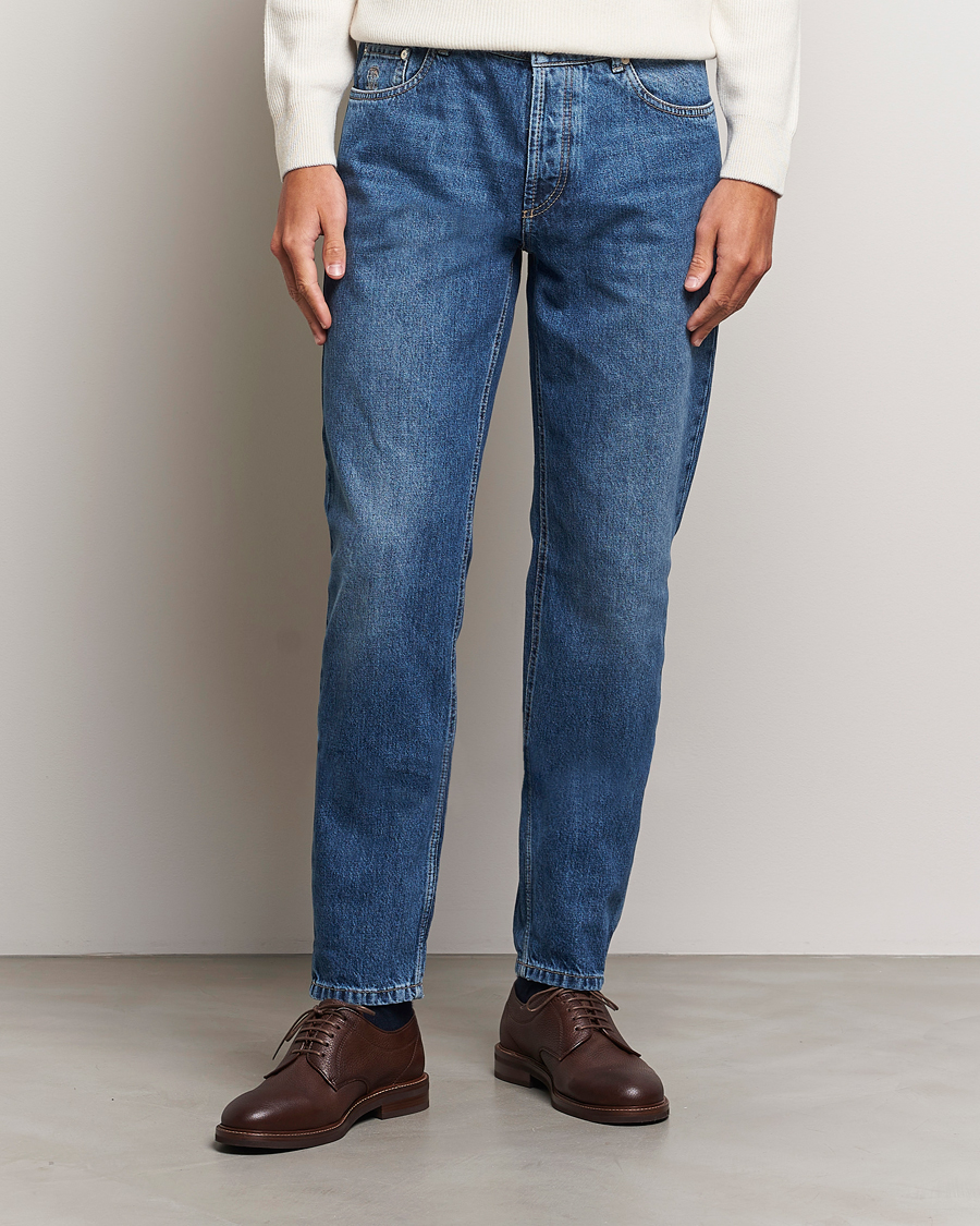 Mies |  | Brunello Cucinelli | Traditional Fit Jeans Stone Wash