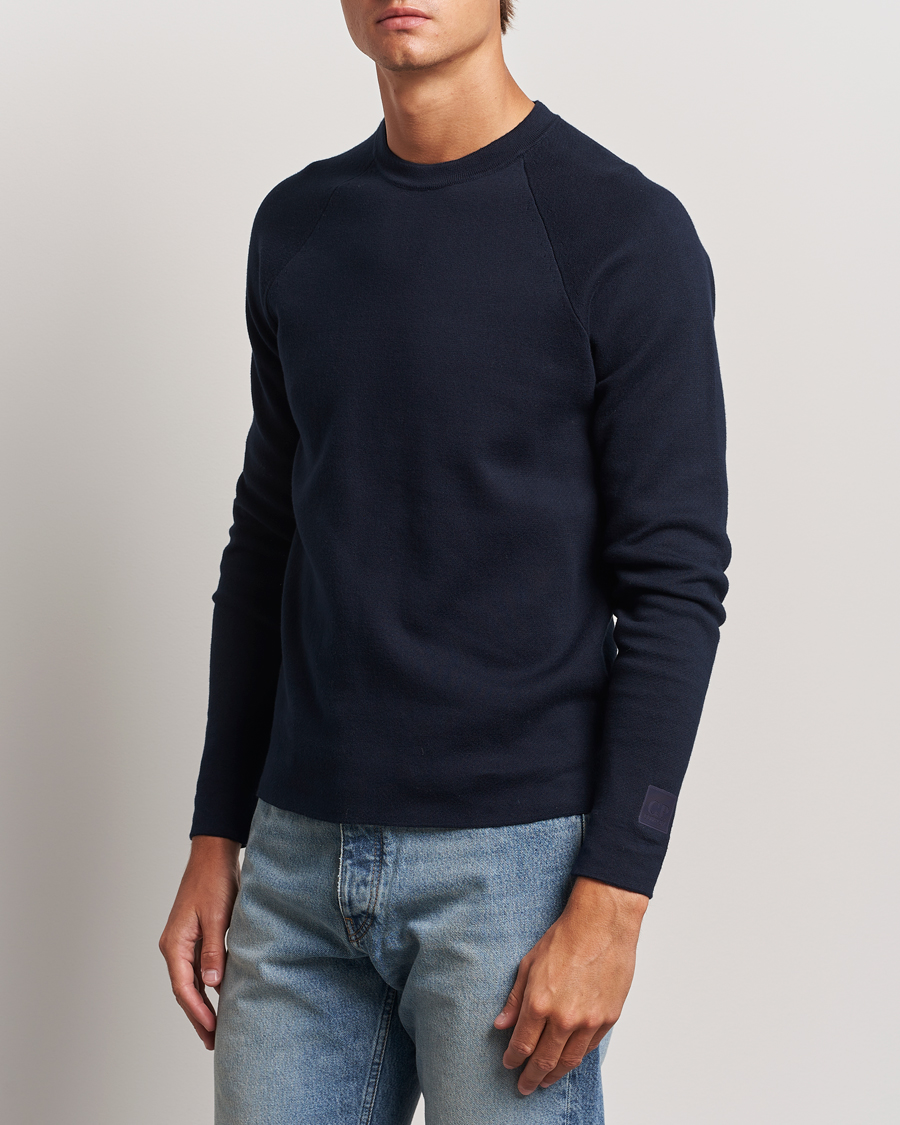 Mies |  | C.P. Company | Metropolis Cotton Crew Neck Navy