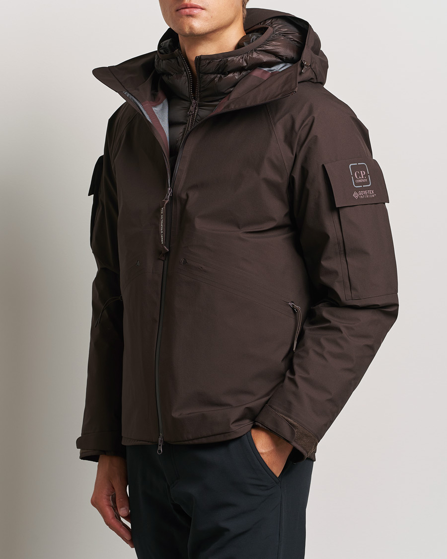 Mies |  | C.P. Company | Metropolis Gore-Tex Padded 2 in 1 Jacket Brown