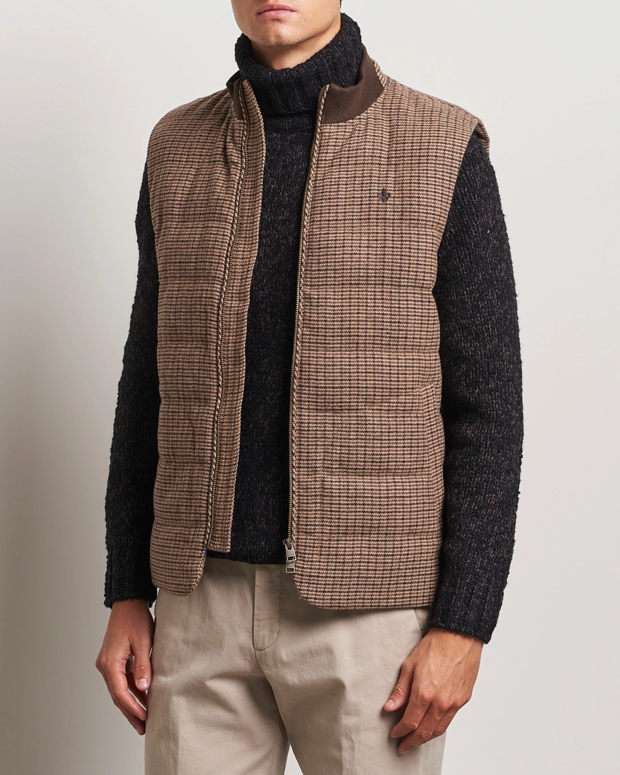 Mies |  | Morris | Welch Wool Gilet Brown