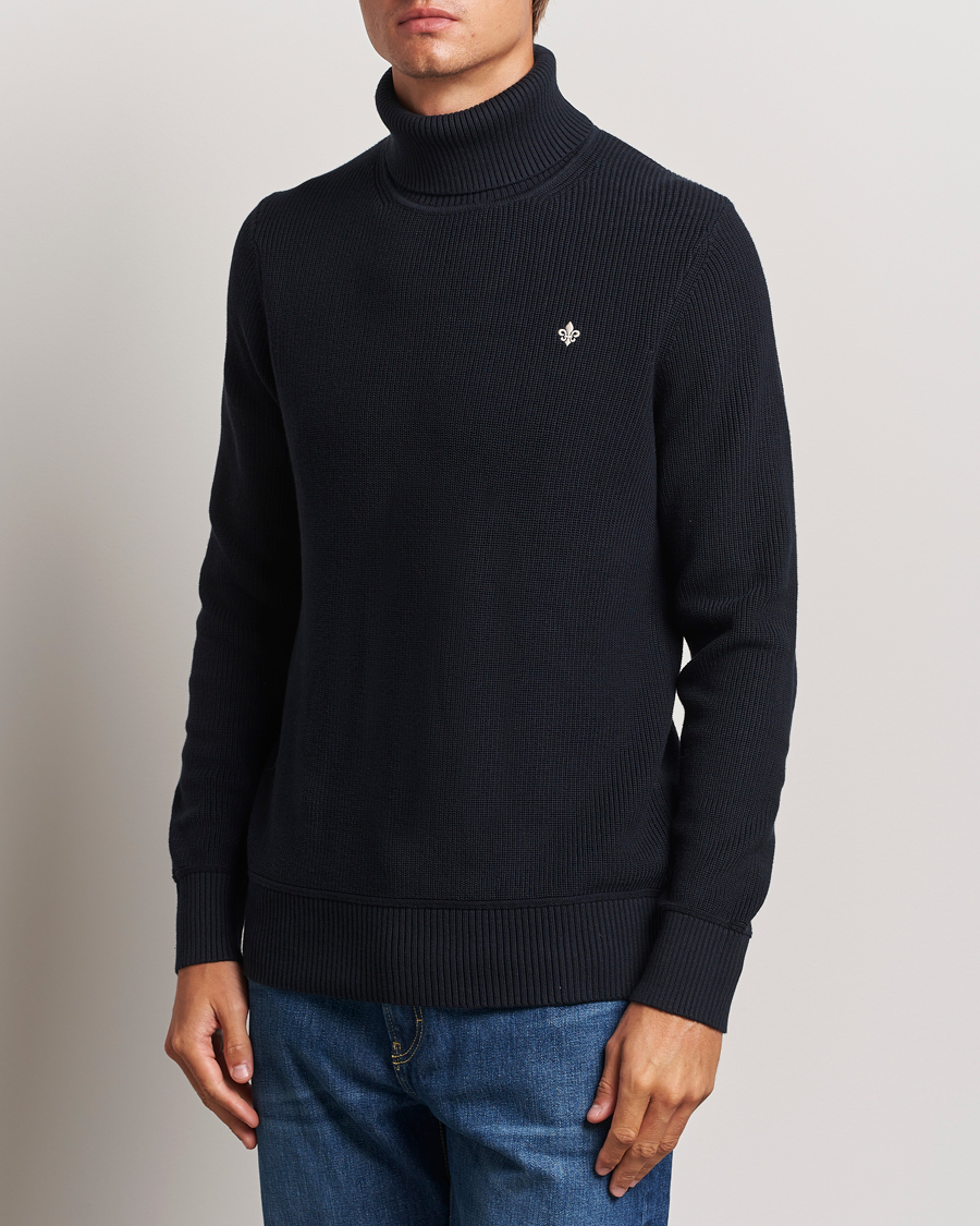 Mies |  | Morris | Bernard Cotton Rollneck Blue