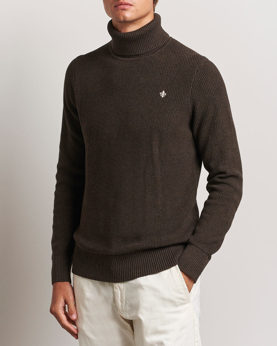 Mies |  | Morris | Bernard Cotton Rollneck Brown