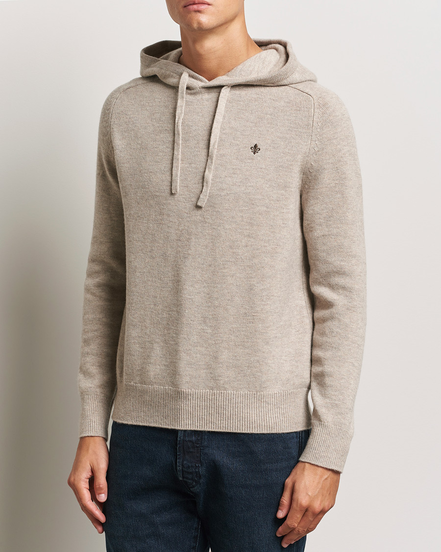 Mies |  | Morris | Hertford Merino Hoodie Khaki