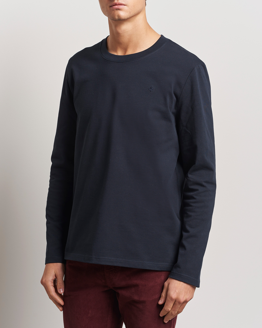 Mies |  | Morris | Watson Long Sleeve Tee Old Blue