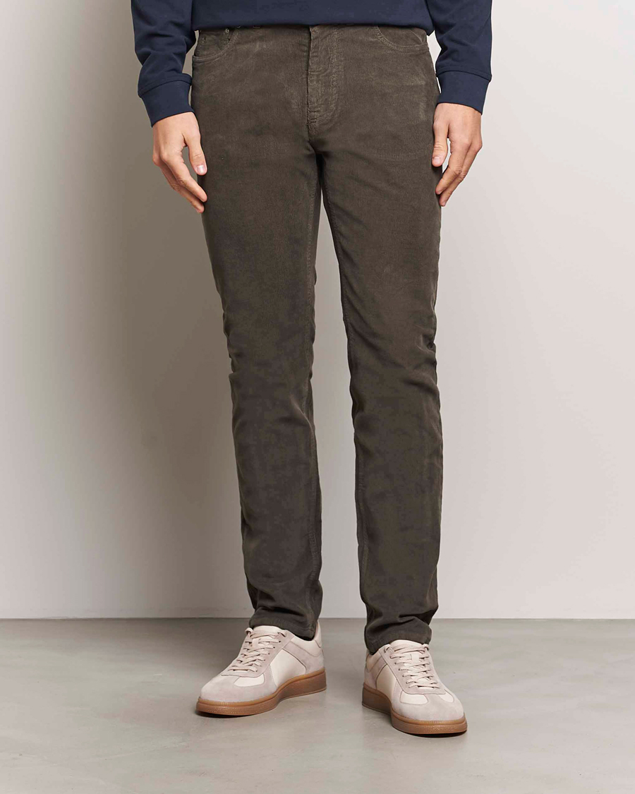 Mies |  | Morris | James Corduroy 5-Pocket Pant Olive