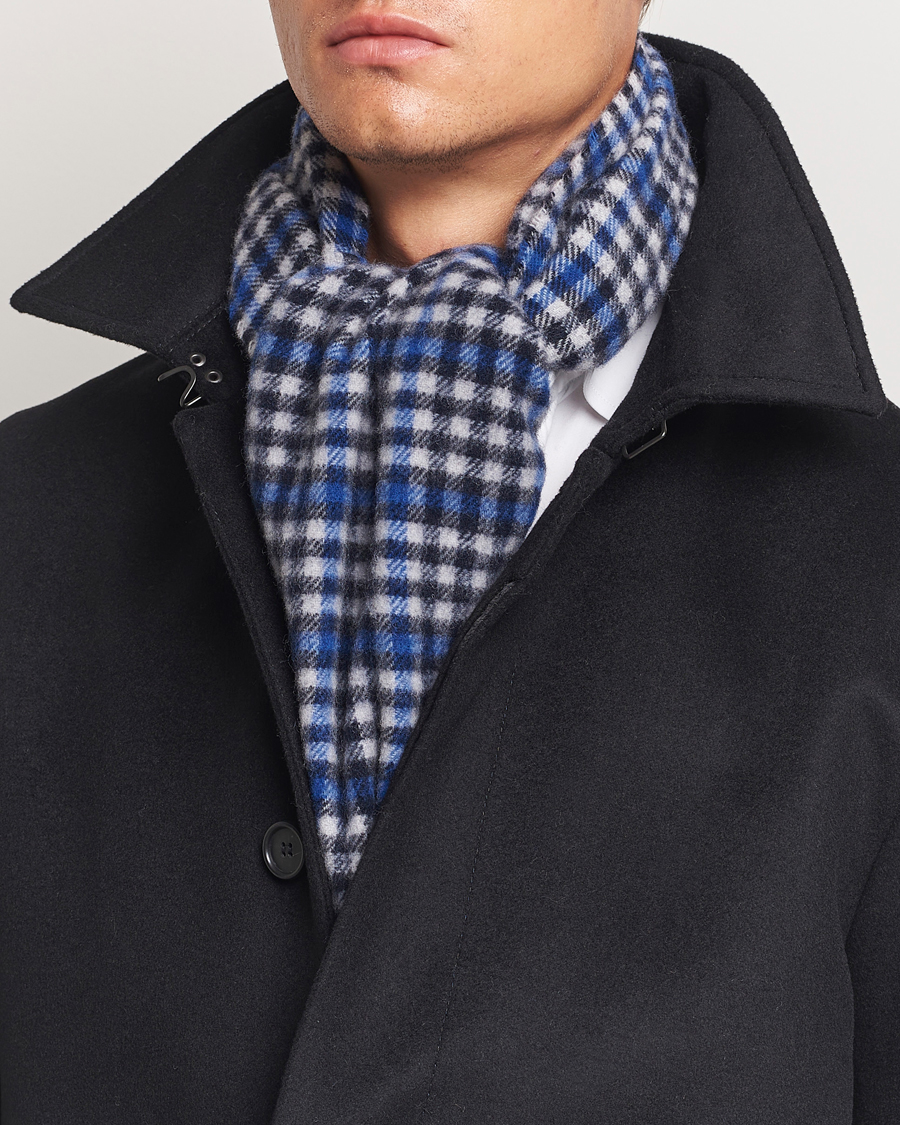 Mies |  | Morris | Barry Check Scarf Grey