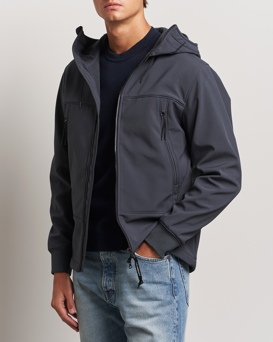 Mies |  | C.P. Company | CP Shell Hooded Jacket Grey Black