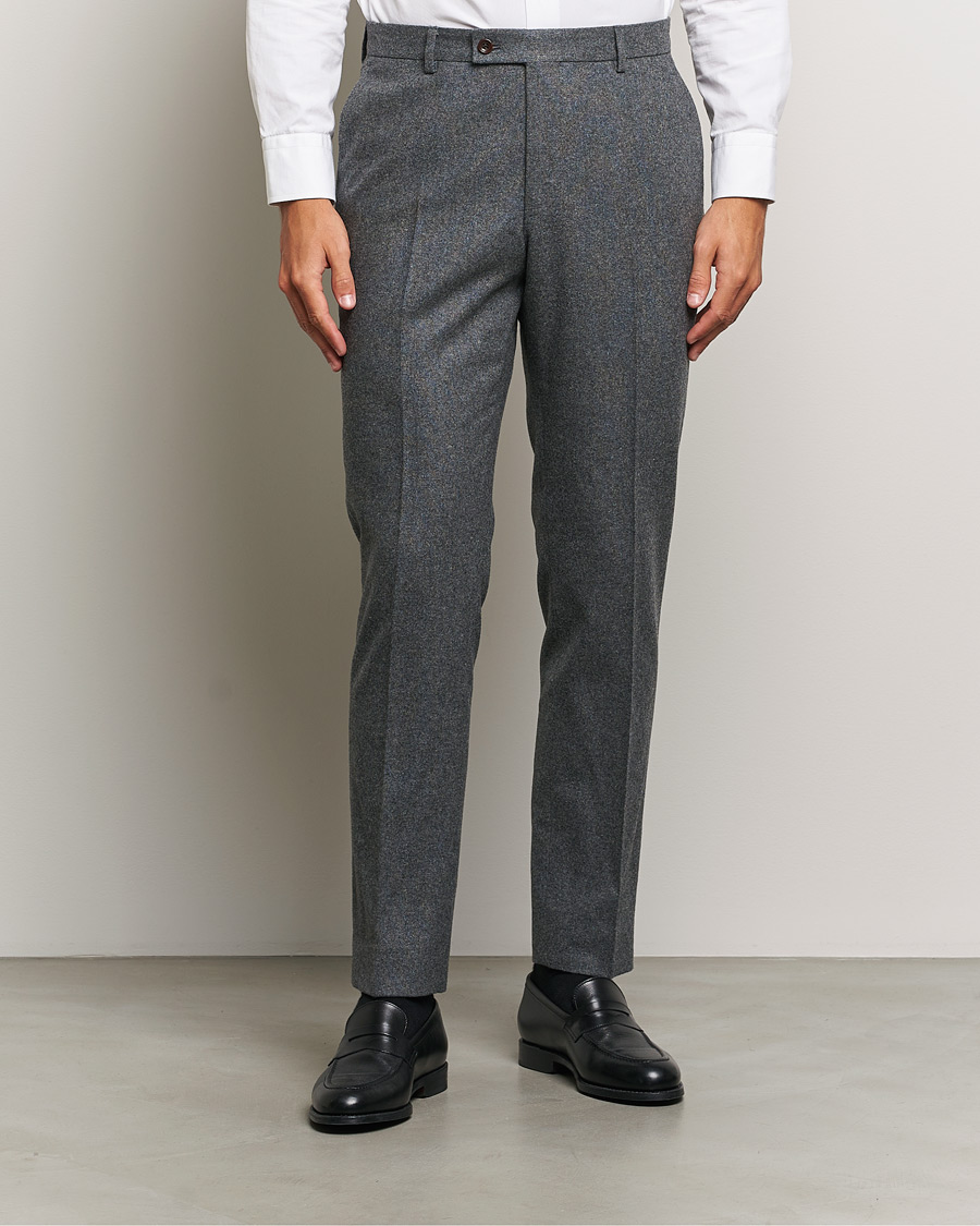 Mies |  | Morris Heritage | Flannel Suit Trousers Grey