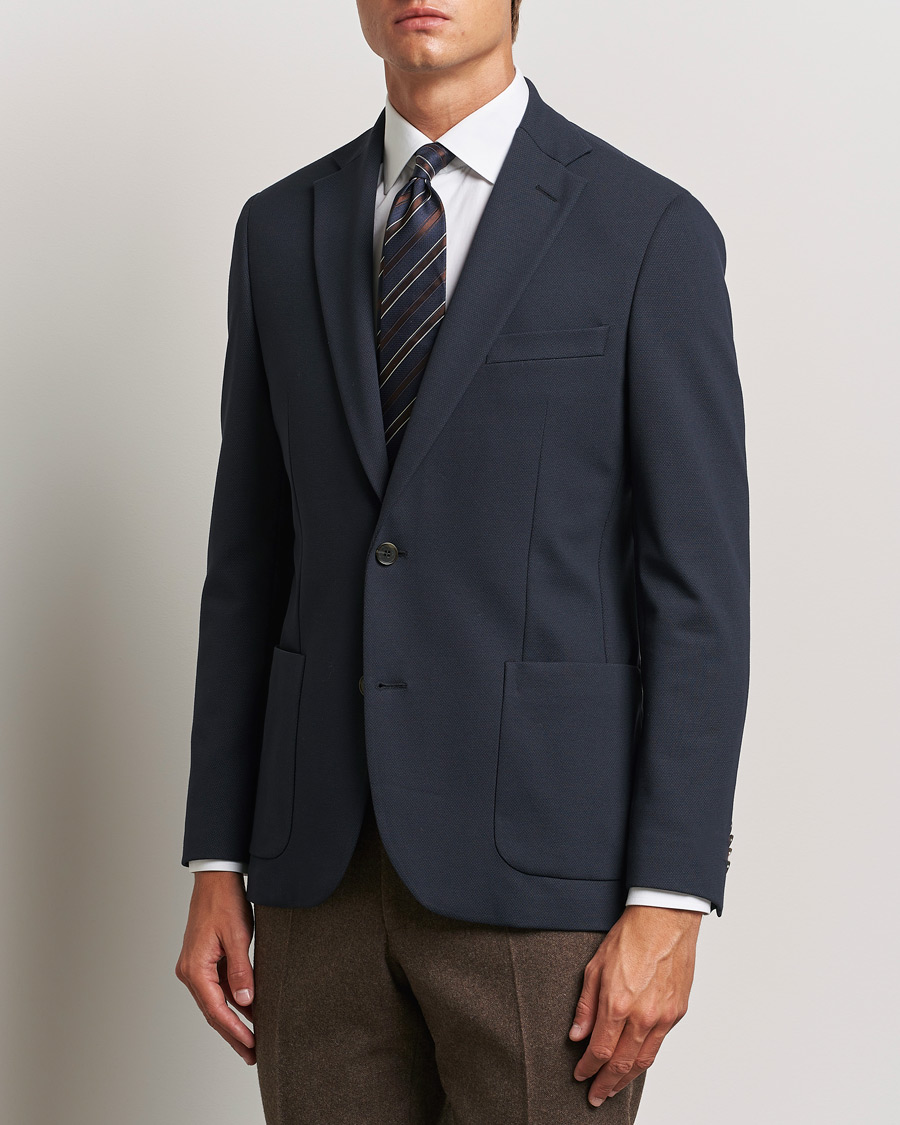 Mies | Business & Beyond - Formal | Morris Heritage | Soft Jersey Blazer Navy