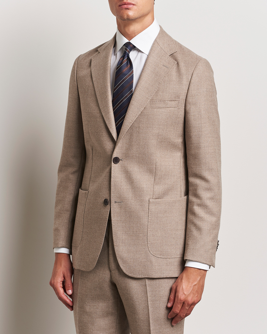 Mies |  | Morris Heritage | Prestige Flannel Blazer Khaki