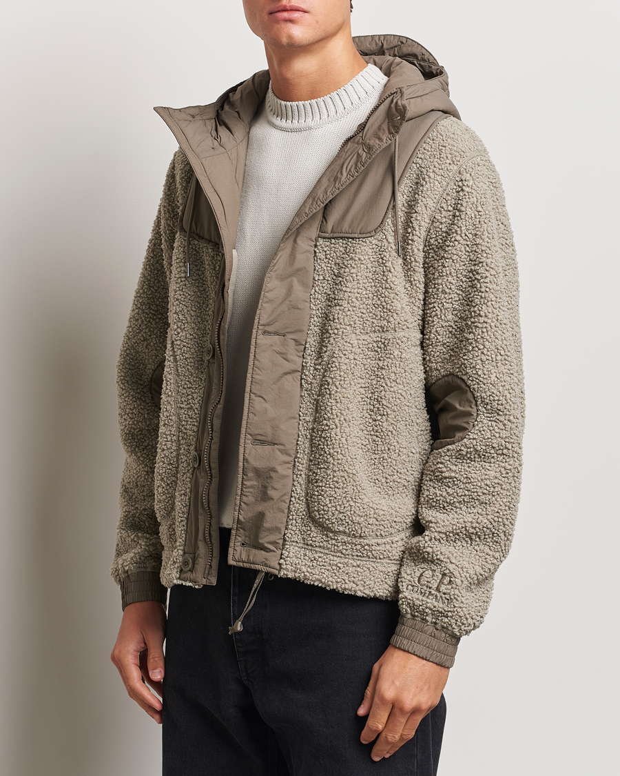 Mies |  | C.P. Company | Polar Shell Fleece Jacket Beige