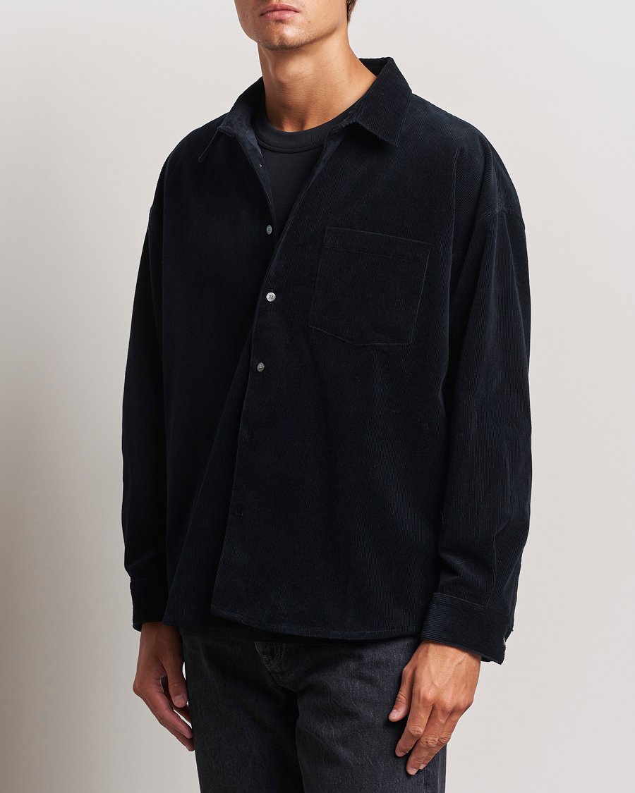 Mies |  | FRAME | Relaxed Corduroy Overshirt Dark Navy