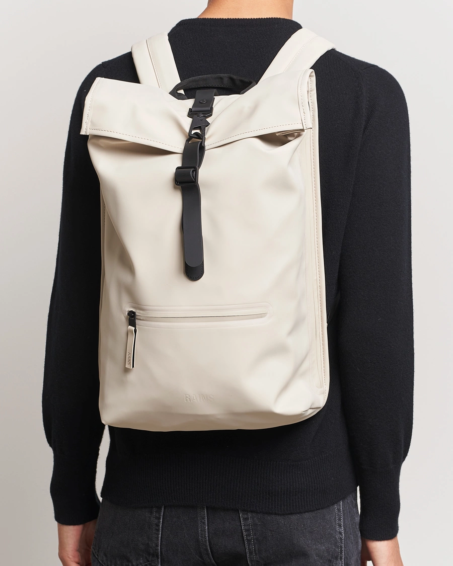 Mies |  | RAINS | Rolltop Rucksack Dune