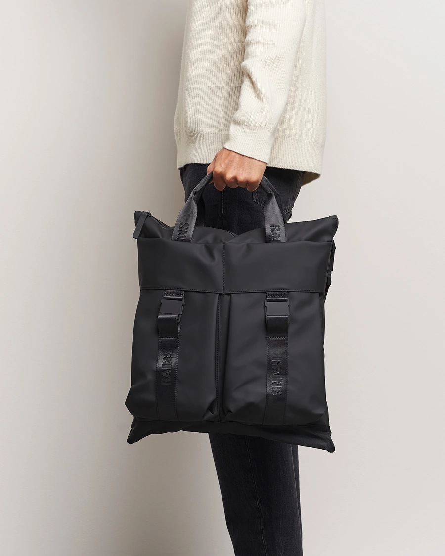 Mies |  | RAINS | Trail Tote Bag Black