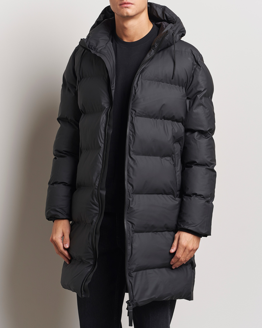 Mies |  | RAINS | Alta Long Puffer Parka Black