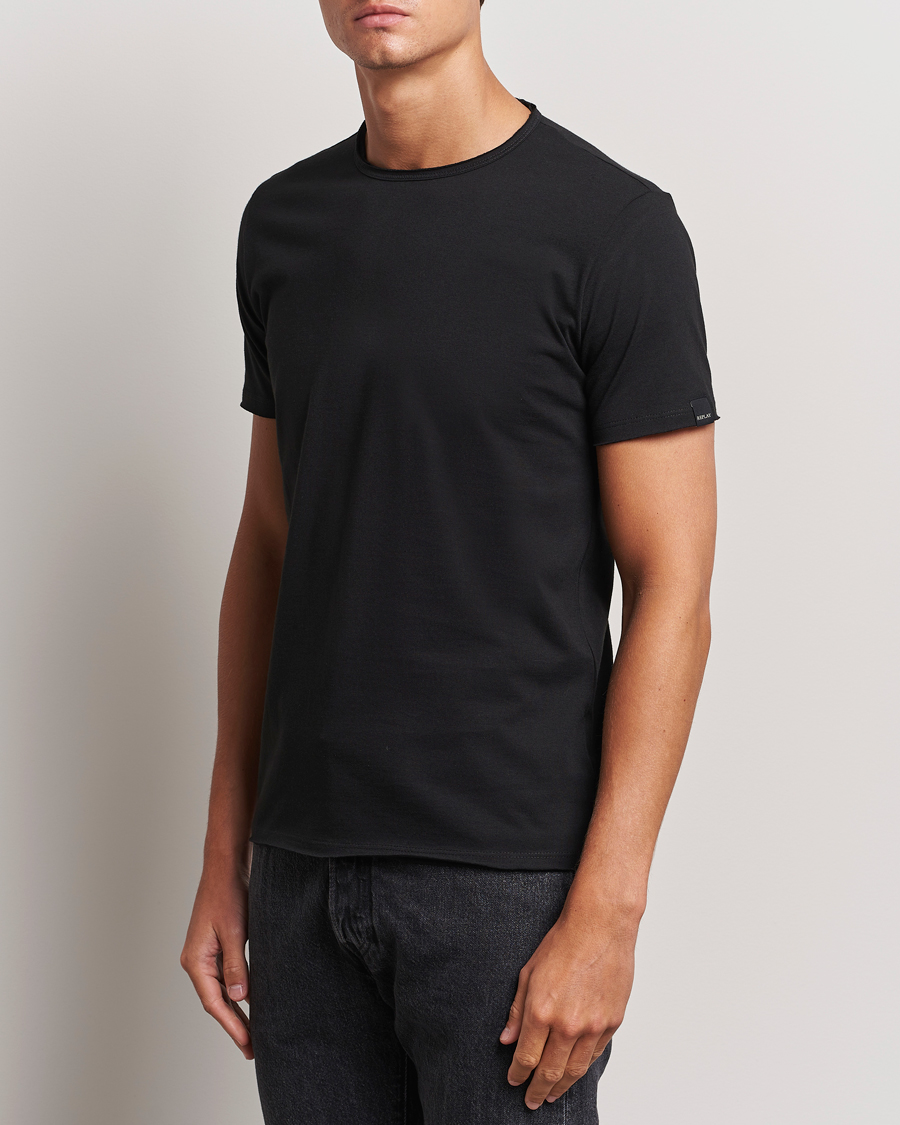 Mies |  | Replay | Crew Neck T-Shirt Black
