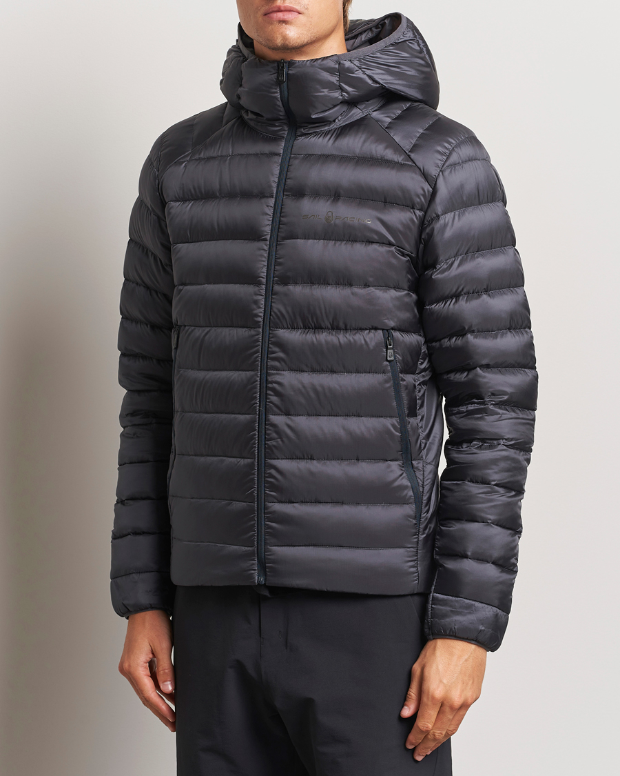 Mies |  | Sail Racing | Spray Down Hooded Jacket Dark Steel Blue