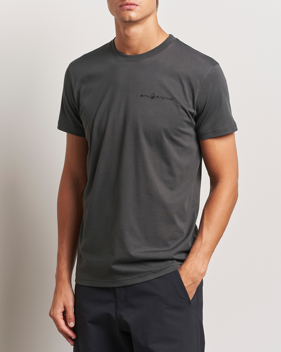 Mies |  | Sail Racing | Bowman Crew Neck T-Shirt Asphalt