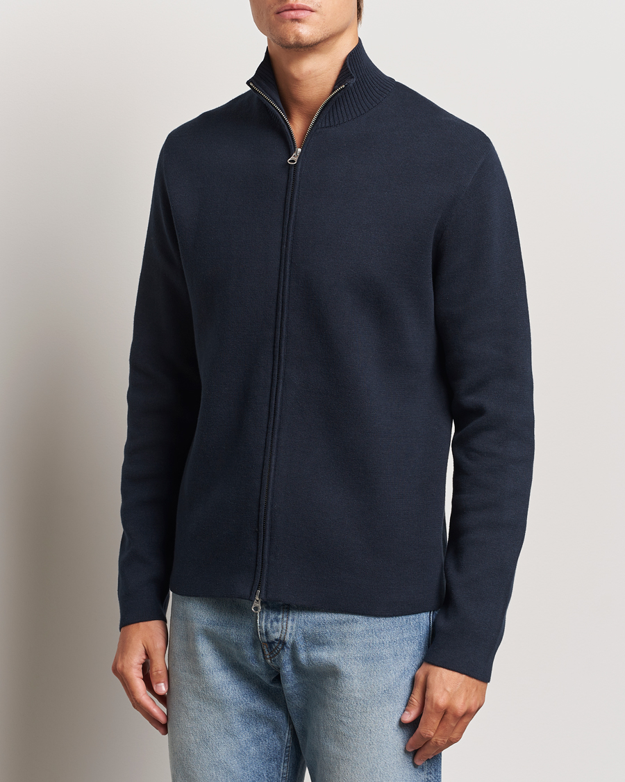 Mies |  | Samsøe Samsøe | Niklas Full Zip Salute Navy