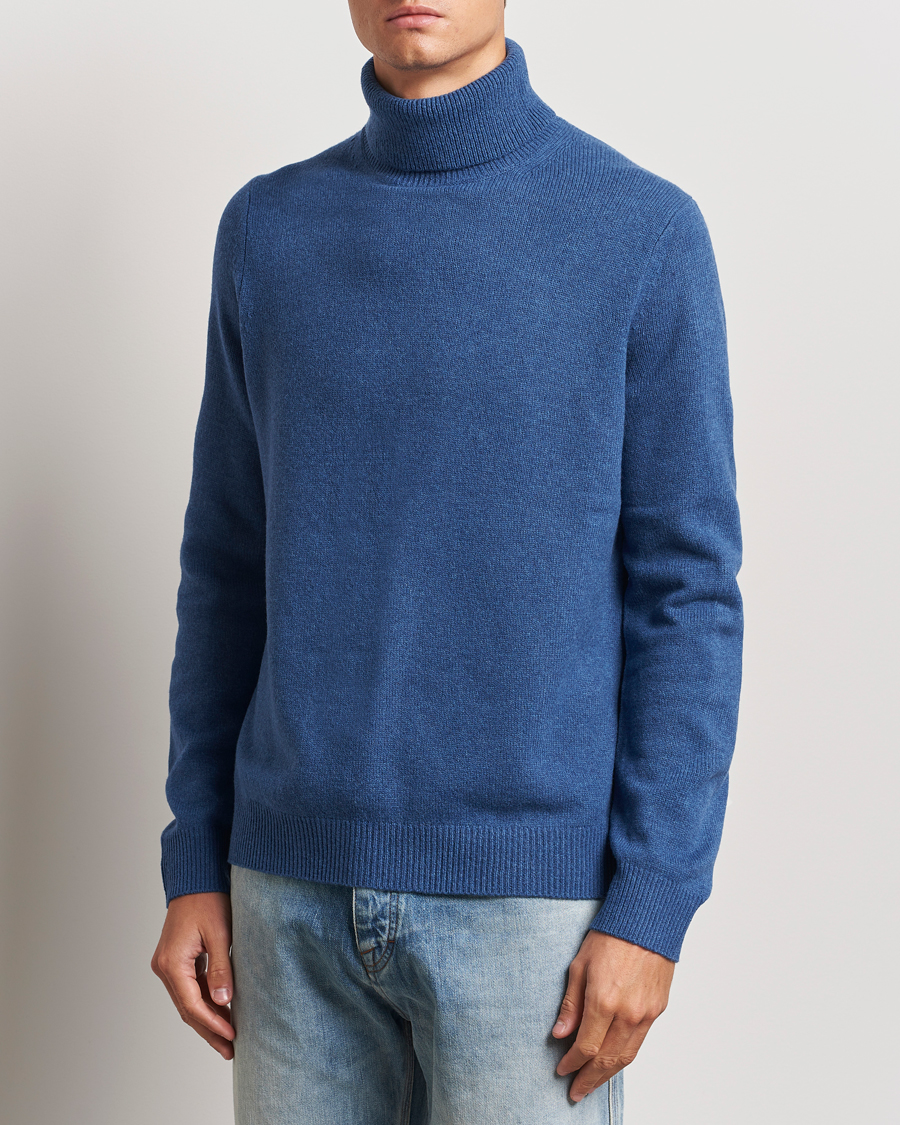 Mies |  | Samsøe Samsøe | Isak Knitted Turtleneck True Navy